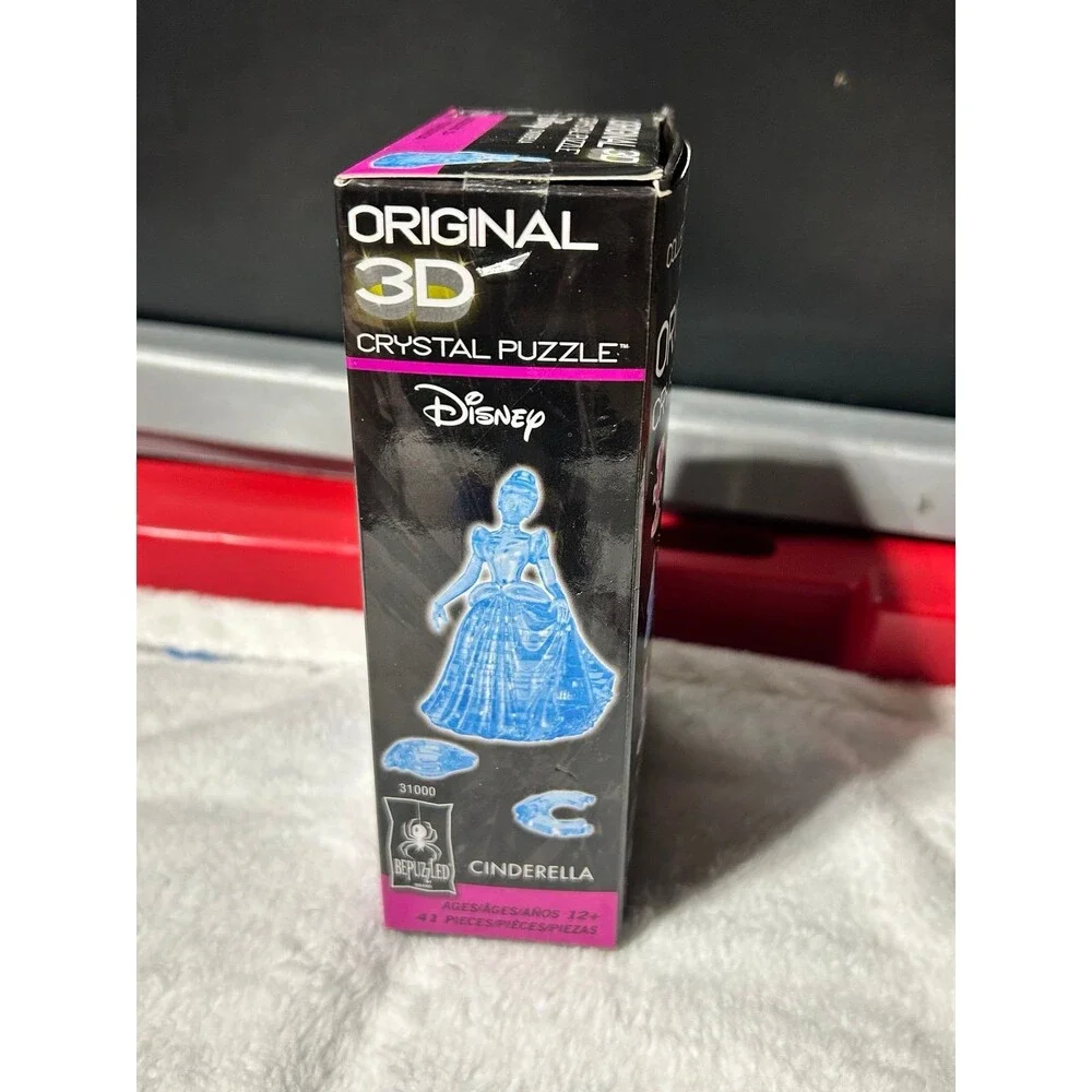 Disney Cinderella Original 3D Crystal Puzzle
